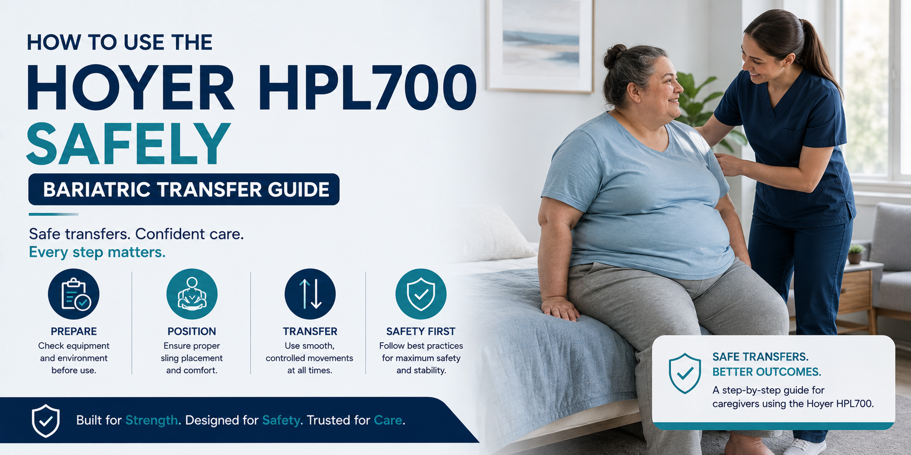 How to Use the Hoyer HPL700 Safely – Bariatric Transfer Guide