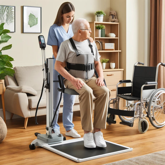 Using a Standing Lift: Sit to Stand Lift for Patient Mobility