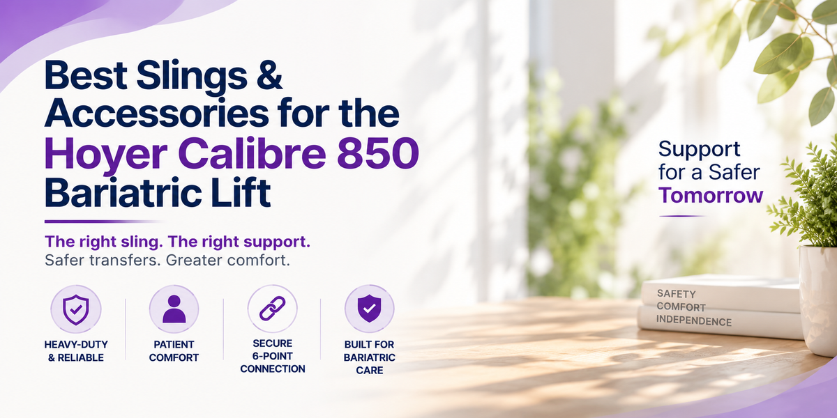 Best Slings & Accessories for the Hoyer Calibre 850 Bariatric Lift