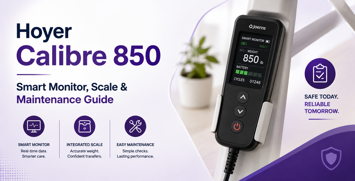 Hoyer Calibre 850 Smart Monitor, Scale & Maintenance Guide