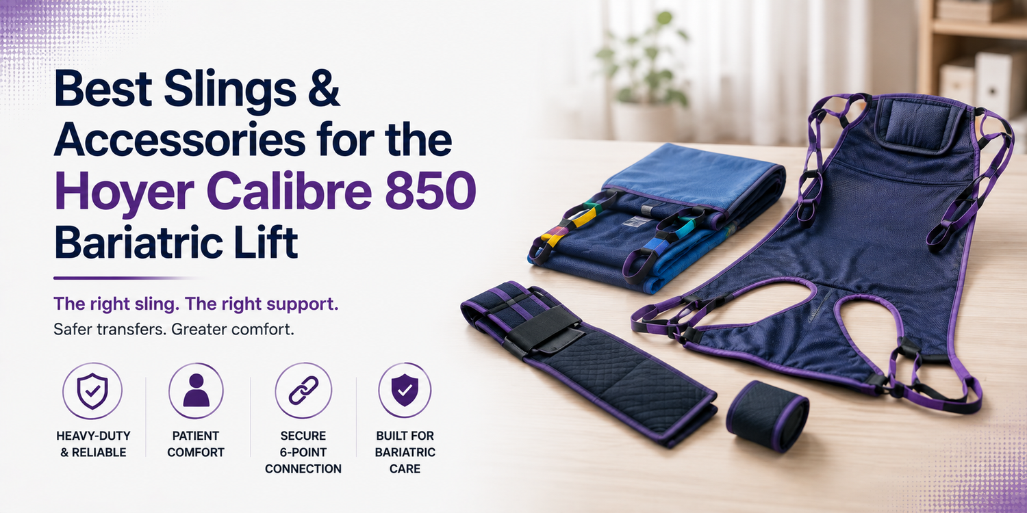 Best Slings & Accessories for the Hoyer Calibre 850 Bariatric Lift