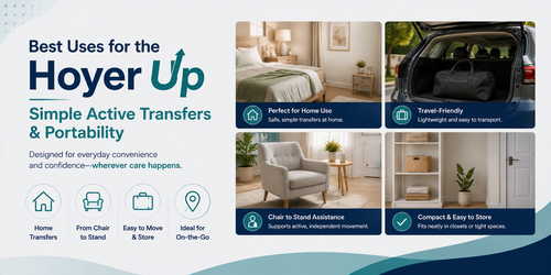 Best Uses for the Hoyer Up – Simple Active Transfers & Portability