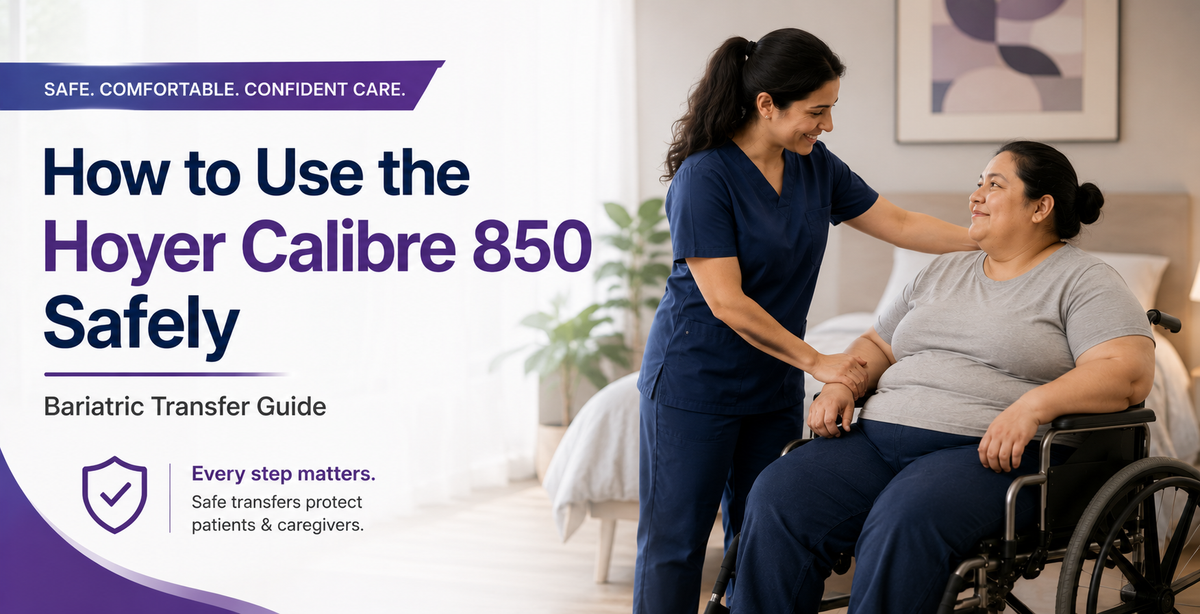 How to Use the Hoyer Calibre 850 Safely – Bariatric Transfer Guide