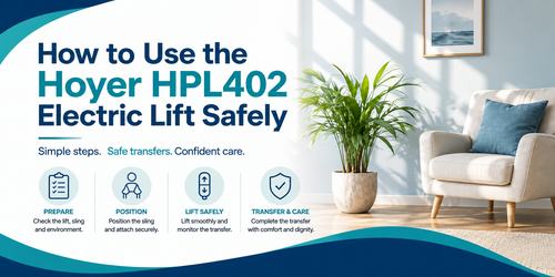 How to Use the Hoyer HPL402 Electric Lift Safely