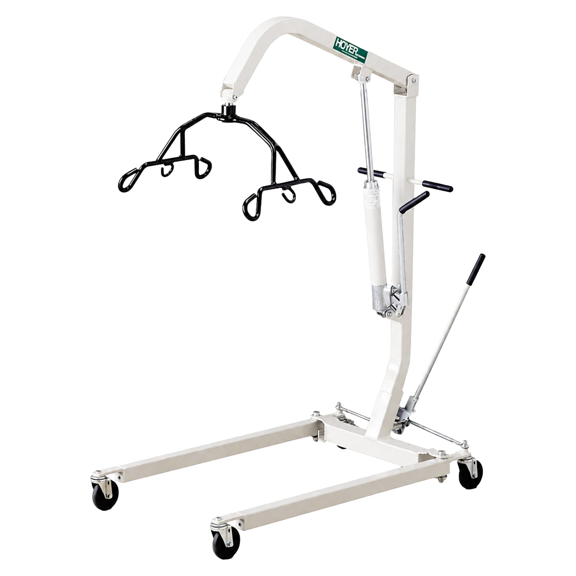 Front view of Hoyer UP powered standing transfer lift
